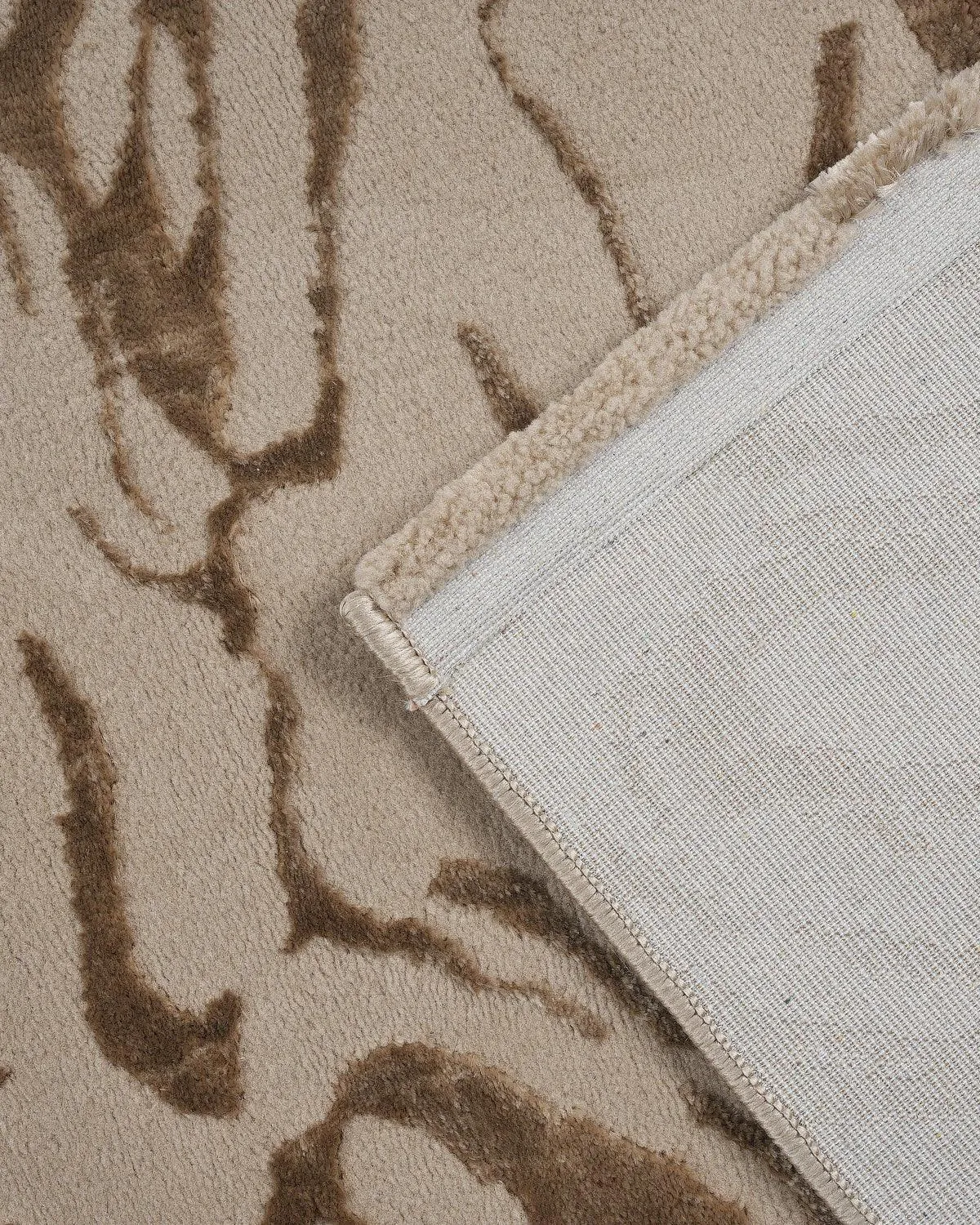40X60 CM Aura Doormat | Marble Print Light Gold