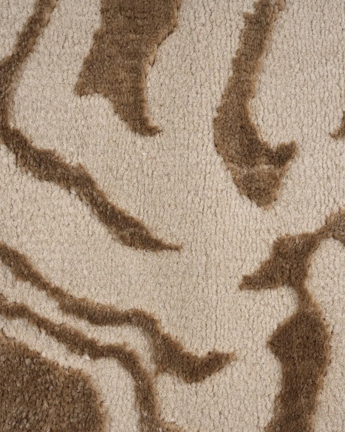 40X60 CM Aura Doormat | Marble Print Light Gold