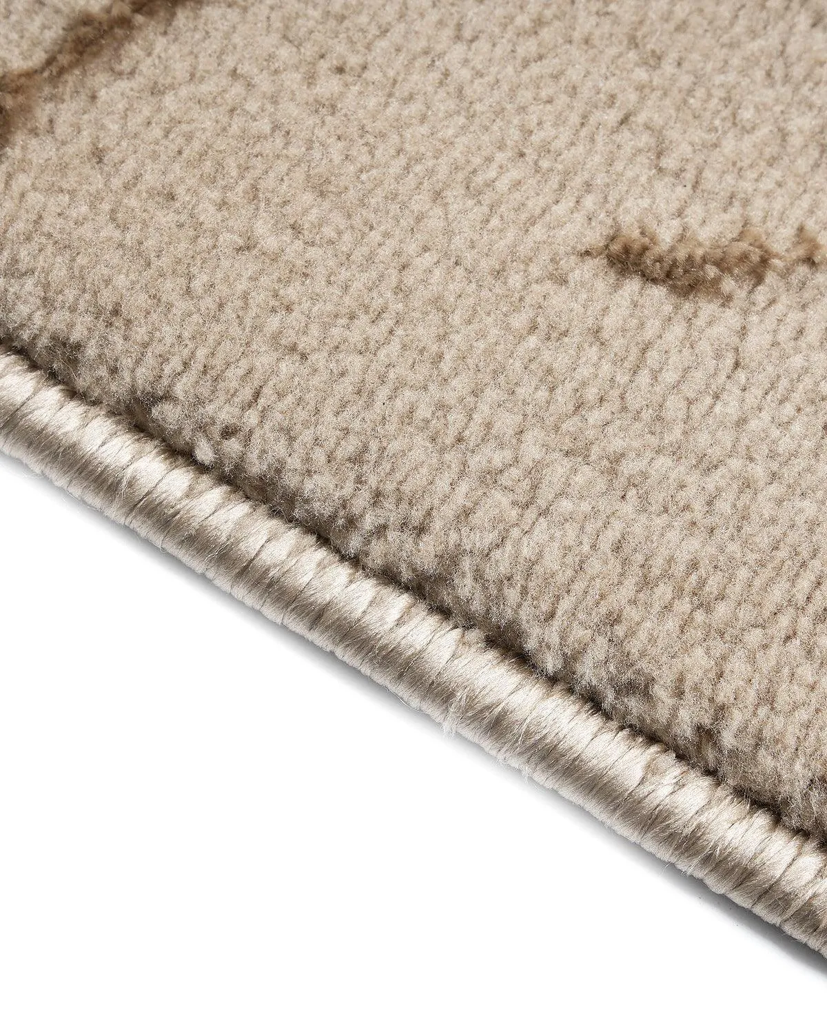 40X60 CM Aura Doormat | Marble Print Light Gold
