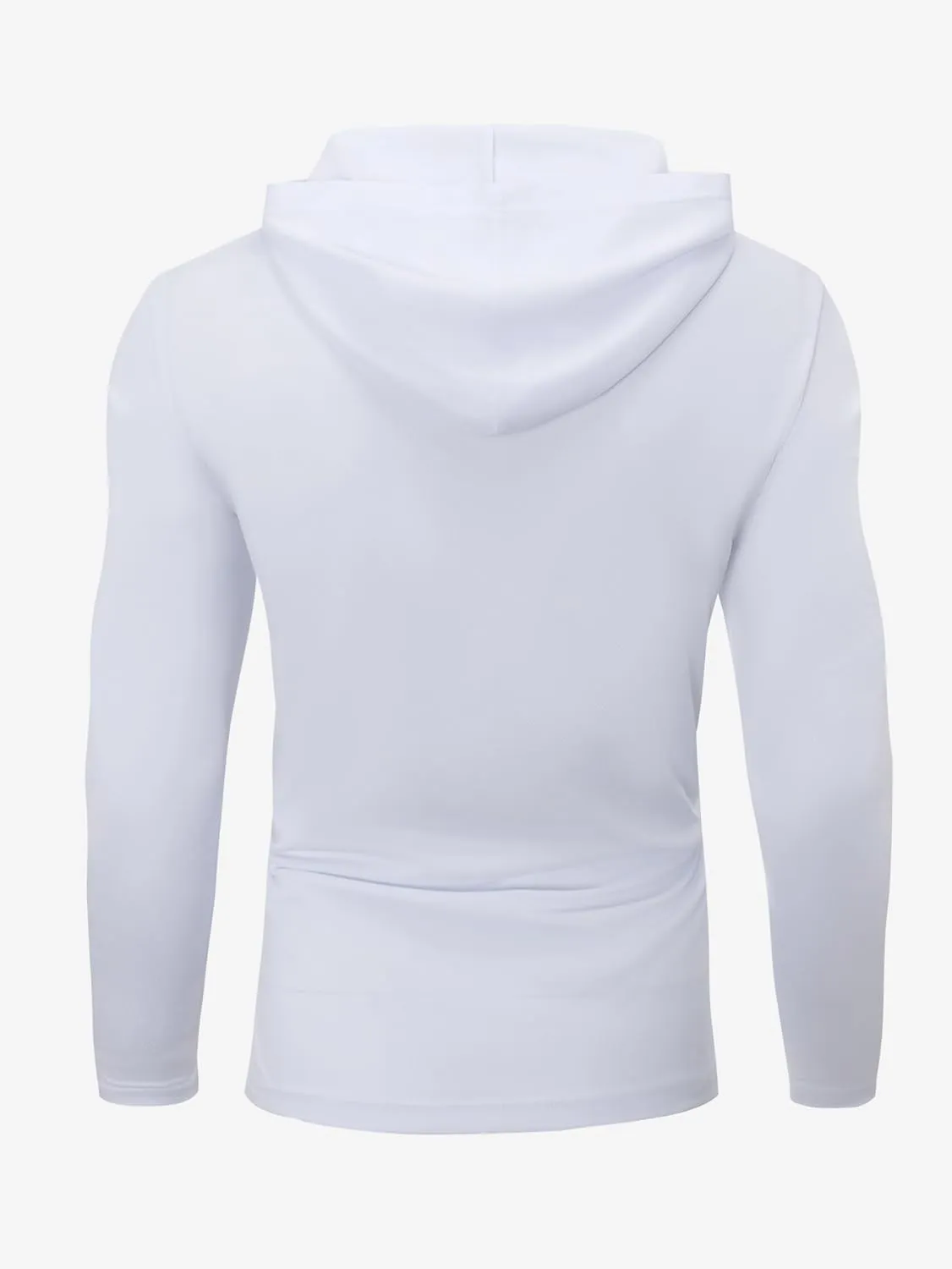 5 Pack Mens T Shirts Long Sleeve with Hoodies Athletic Sun Protection Tees