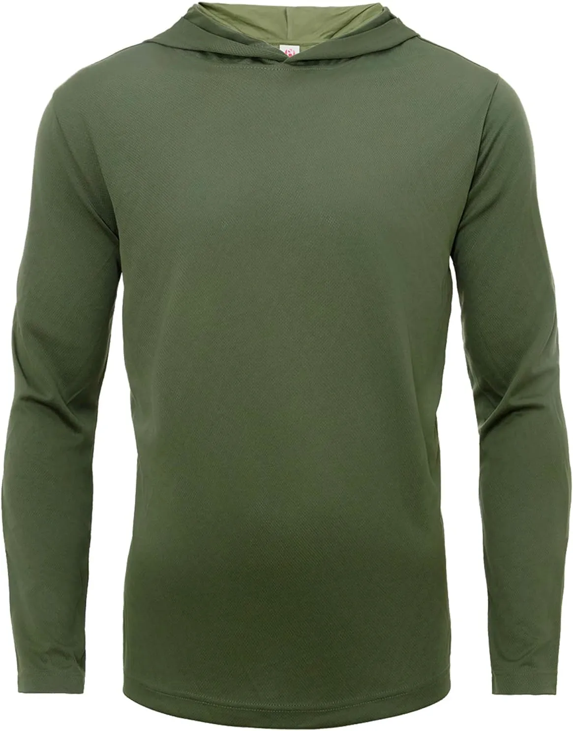 5 Pack Mens T Shirts Long Sleeve with Hoodies Athletic Sun Protection Tees