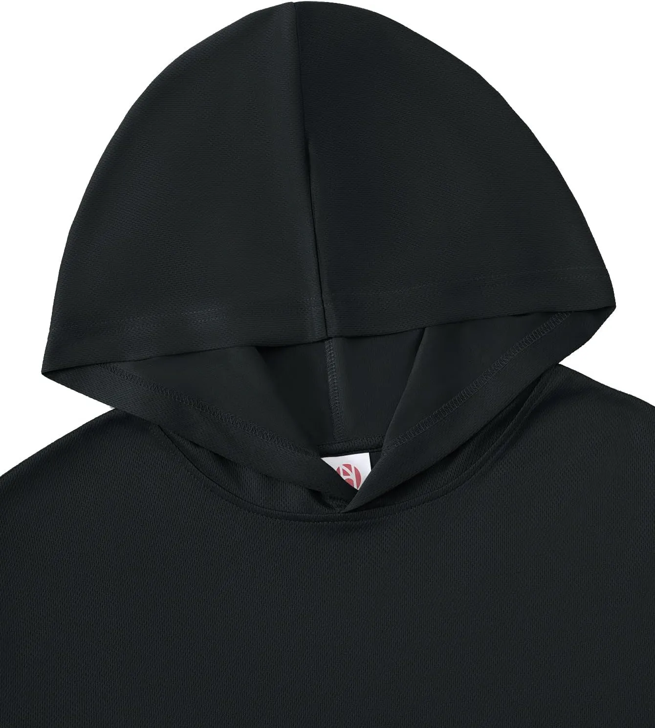 5 Pack Mens T Shirts Long Sleeve with Hoodies Athletic Sun Protection Tees