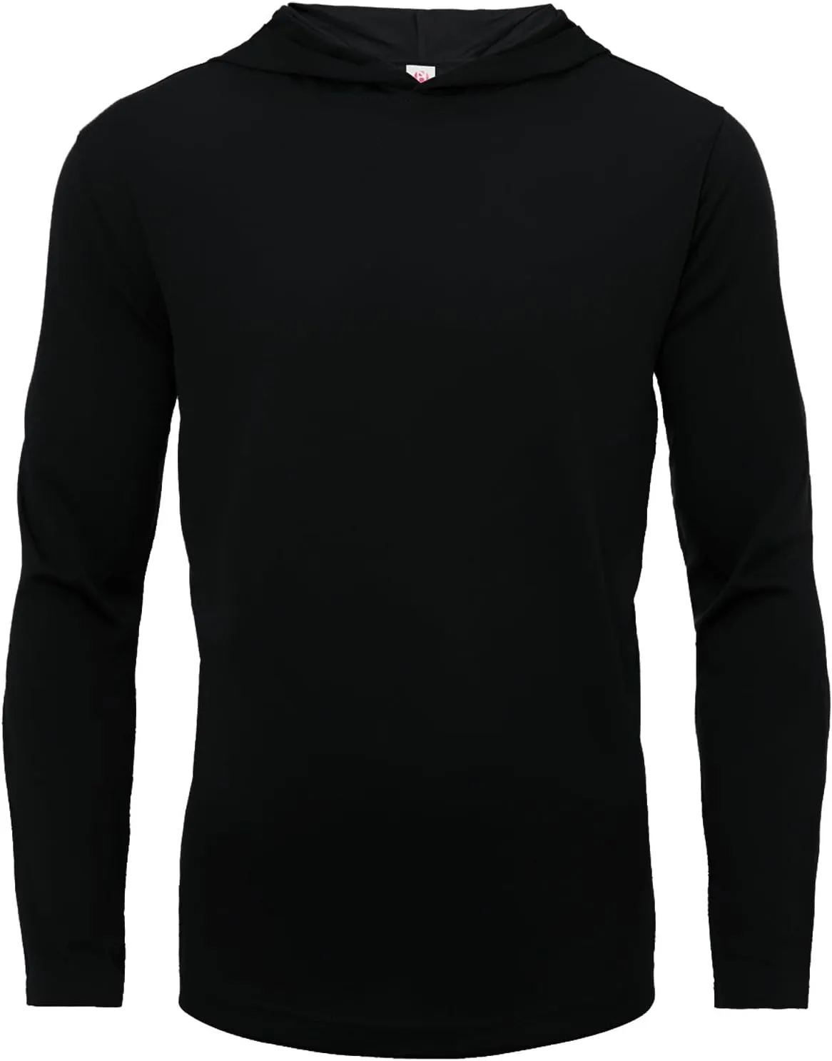 5 Pack Mens T Shirts Long Sleeve with Hoodies Athletic Sun Protection Tees