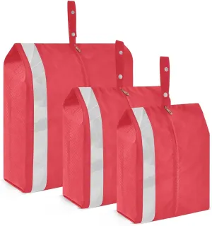 Alizarin Crimson Travel Packing Bags Packing Cubes with Shoe Bag Lightweight Travel Packing Organizers