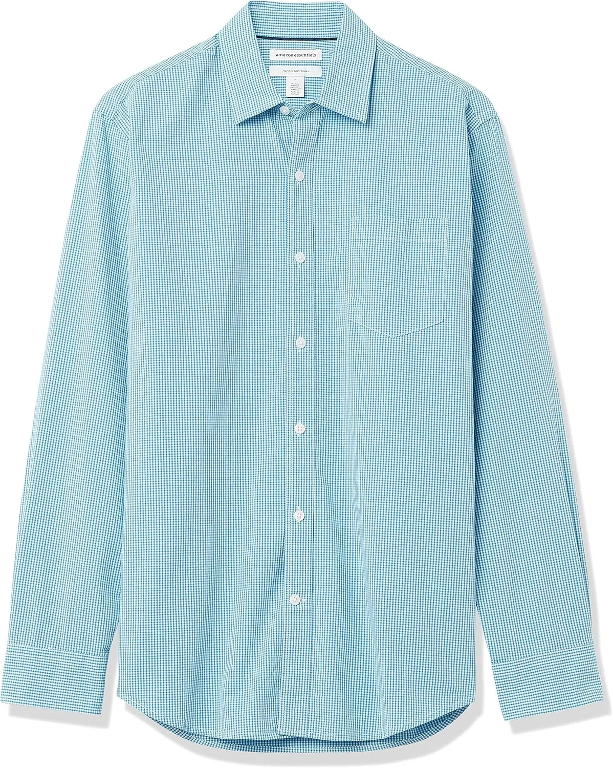 Amazon Essentials Men's Regular-Fit Long-Sleeve Casual Poplin Shirt