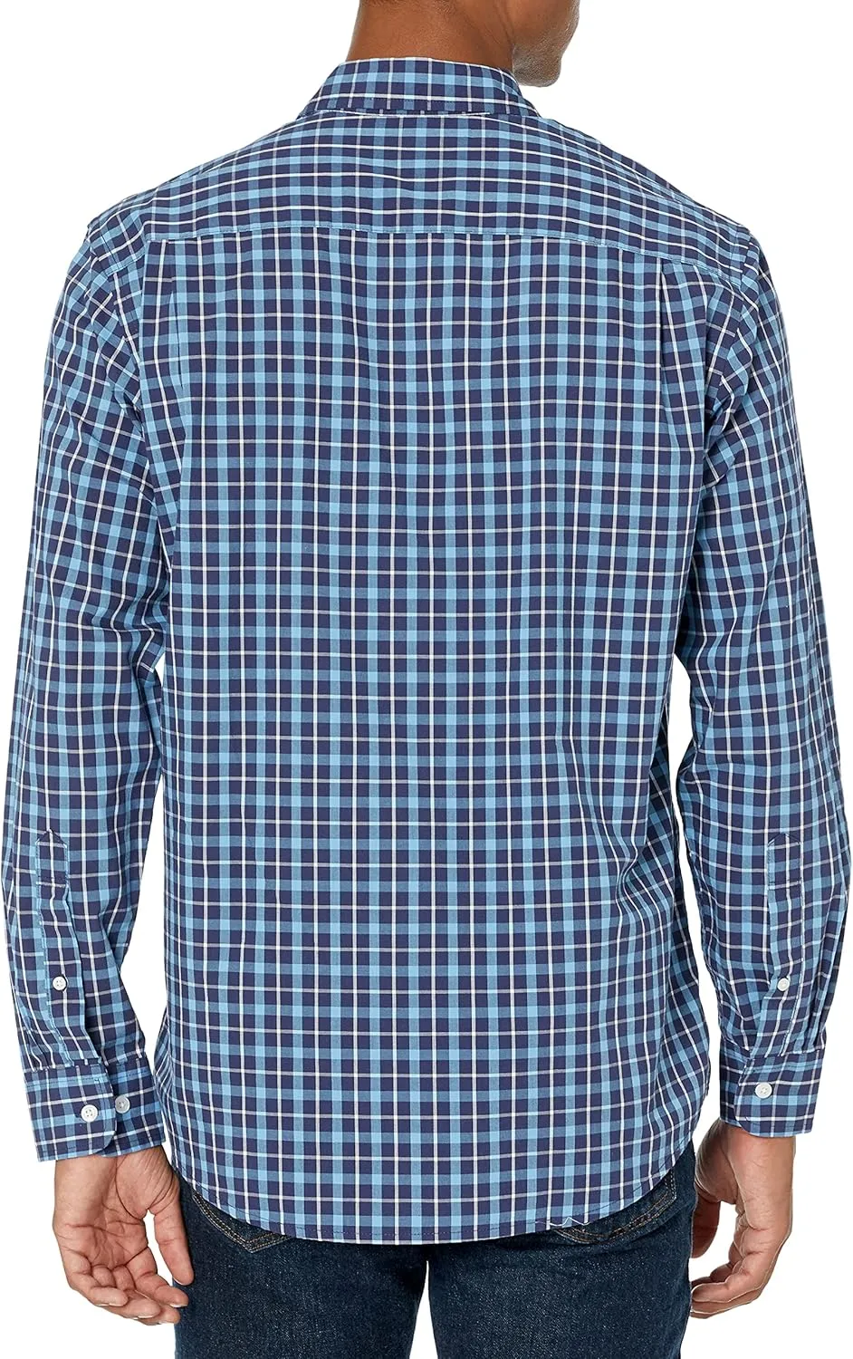 Amazon Essentials Men's Regular-Fit Long-Sleeve Casual Poplin Shirt