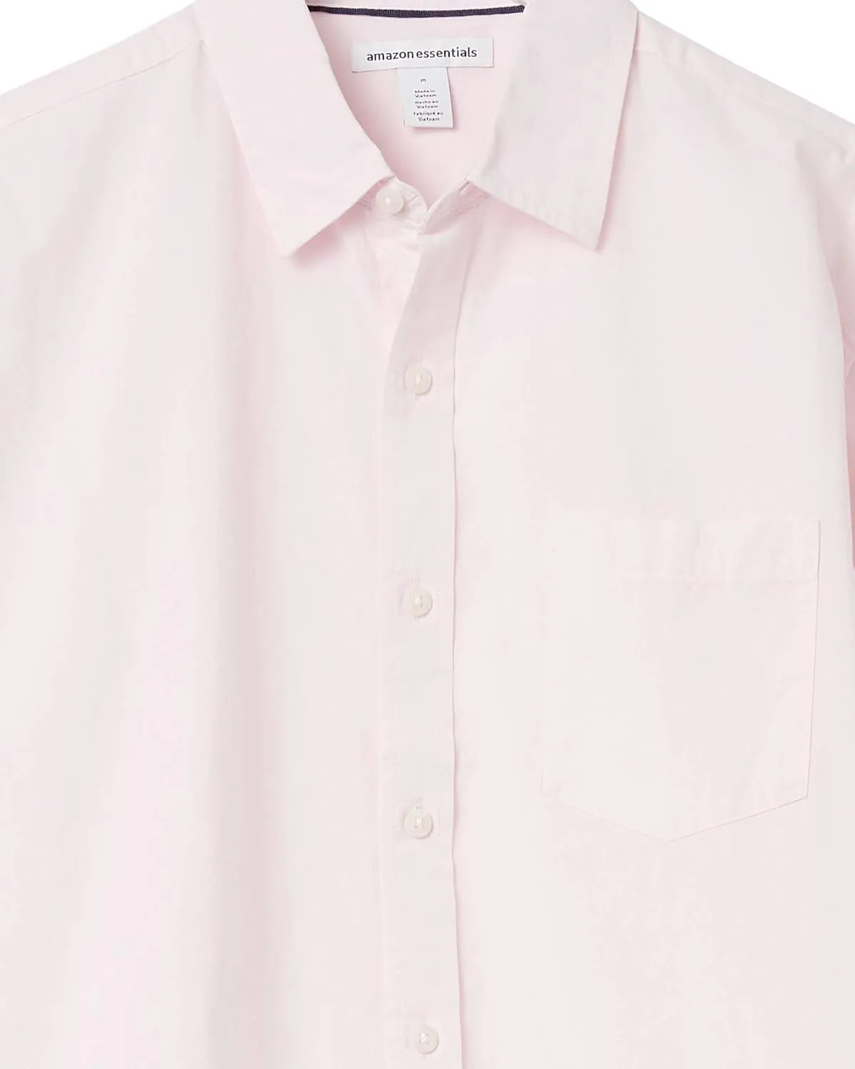 Amazon Essentials Men's Regular-Fit Long-Sleeve Casual Poplin Shirt