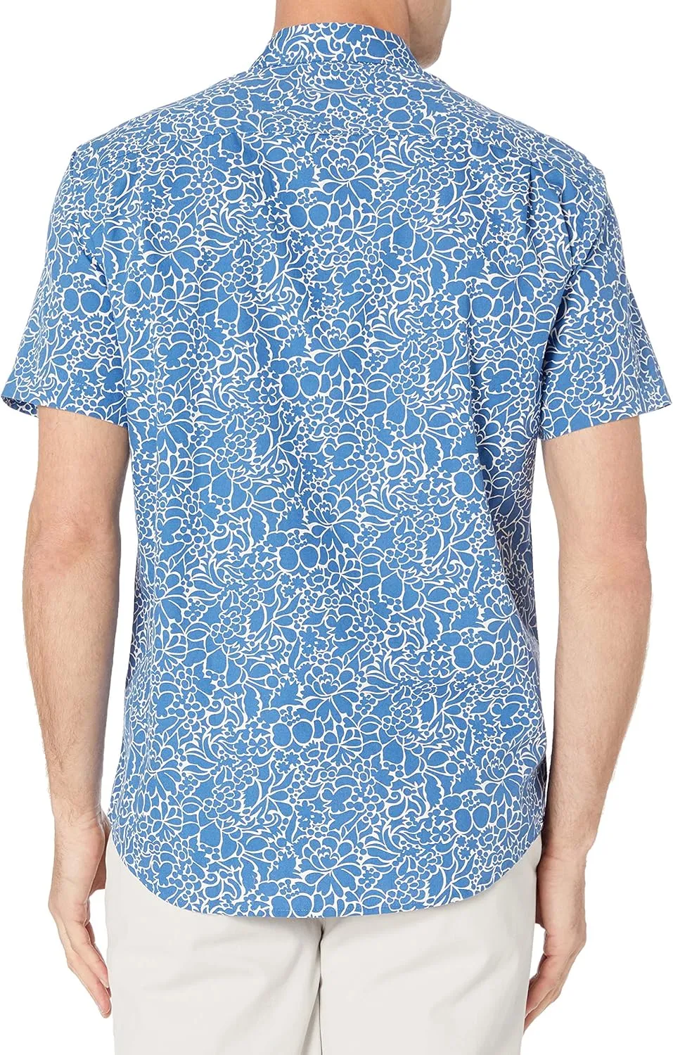 Amazon Essentials Men's Regular-Fit Short-Sleeve Poplin Shirt
