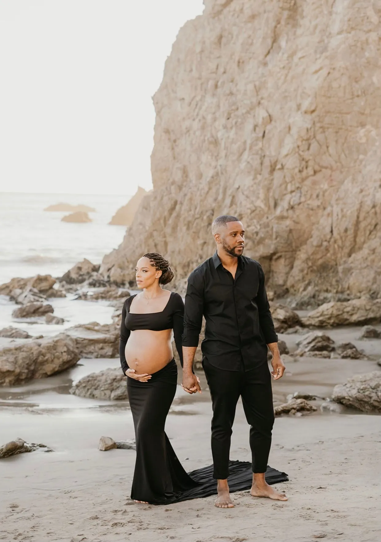 AnyutaCouture Trendy Two Piece Maternity Dress