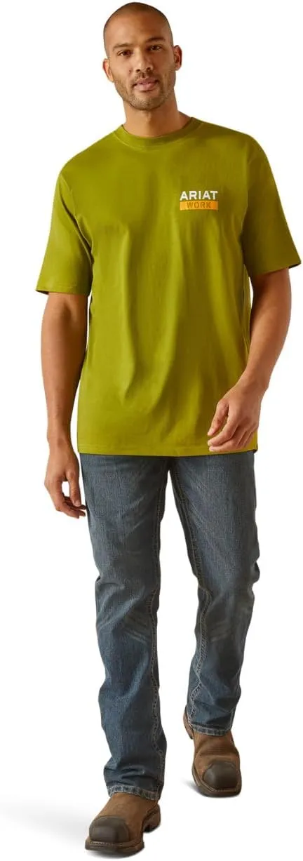 ARIAT Men's Rebar Cotton Strong Roughneck Graphic T-Shirt