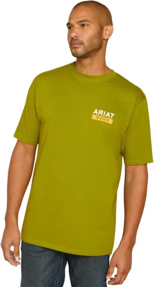 ARIAT Men's Rebar Cotton Strong Roughneck Graphic T-Shirt