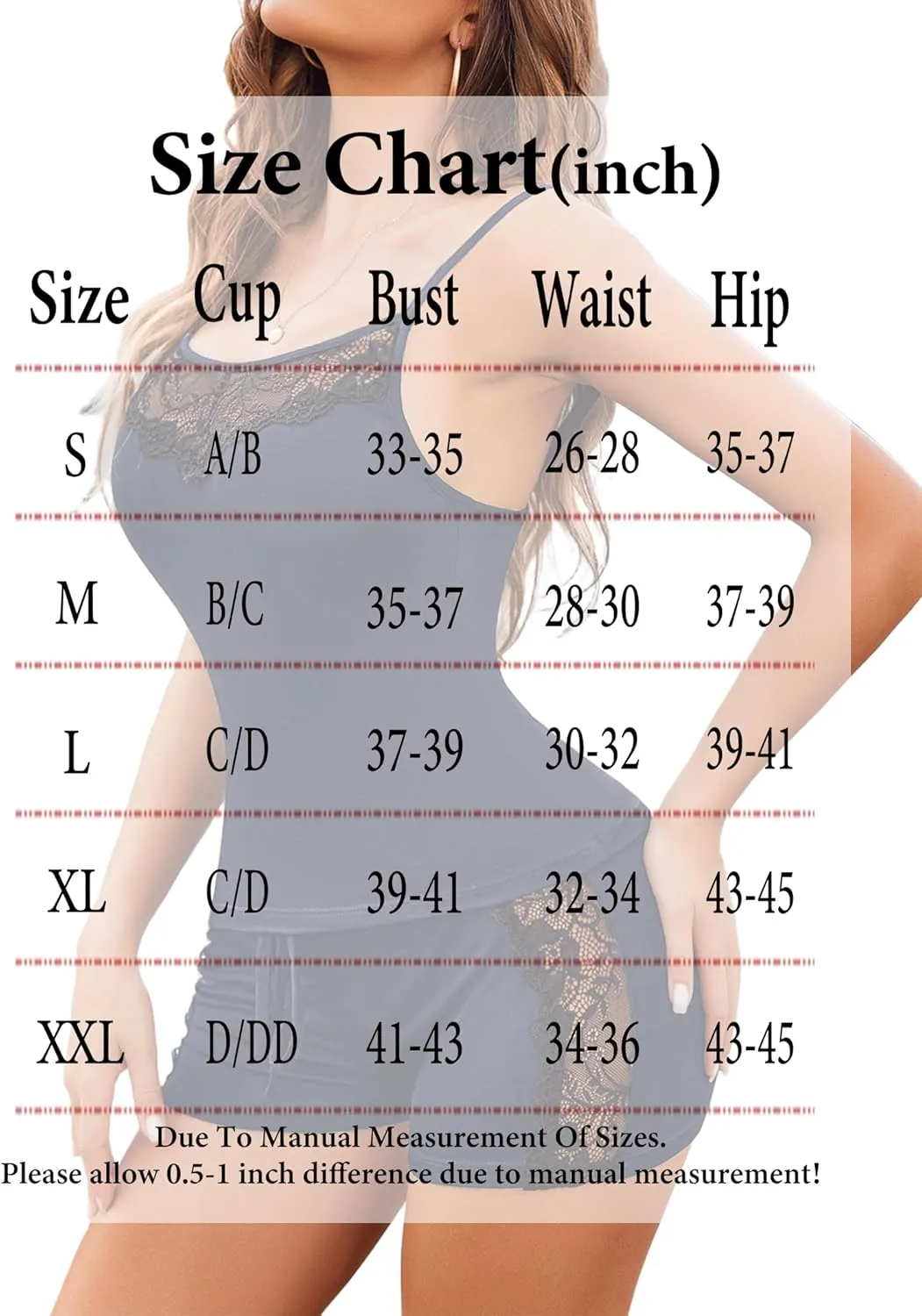 Avidlove Women Sleepwear Lace Pajamas Set Shorts Nightwear Camisole Short Sets