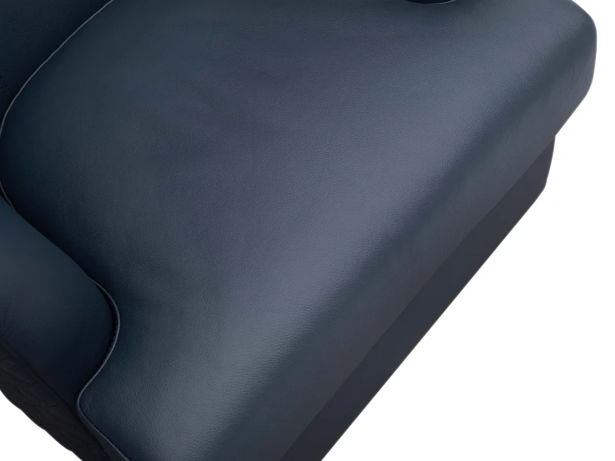 Belfield 100% Top Grain Leather Swivel Chair