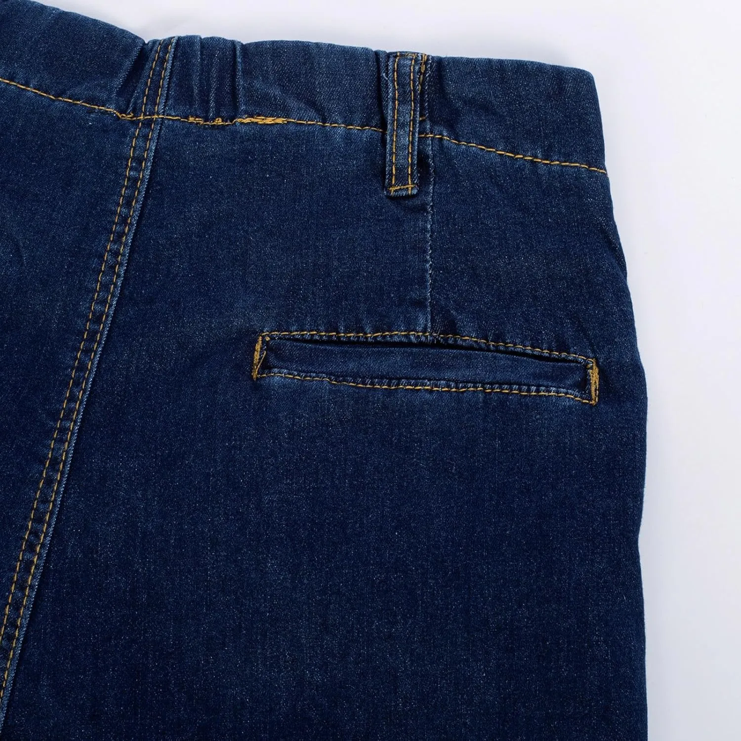 Belle Poque Women's Wide Leg Jeans High Waisted Stretchy Straight Leg Button Fly Denim Pants Trousers with Pockets