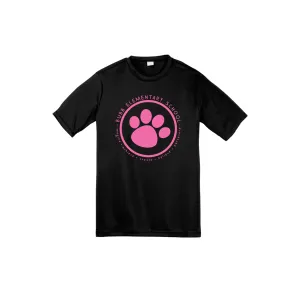 Benjamin Bubb Elementary School On-Demand-Youth Unisex Dri-Fit Shirt On-Demand Pink Paw