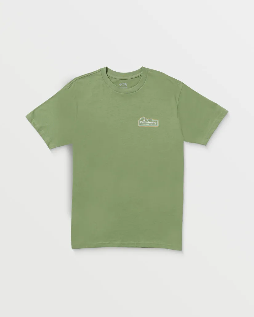 Billabong Range Adiv Tee-Moss