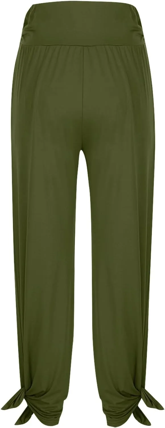 Boot Cut Yoga Pants Women Lightweight Casual Wide Leg Pants Loose Workout Running Trousers with Pockets Fall Outfits