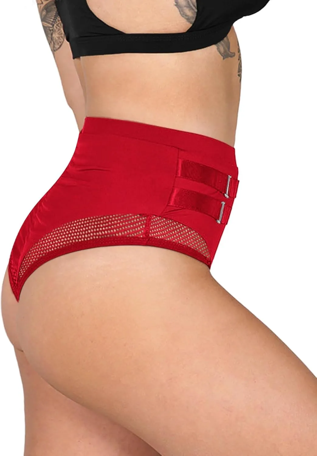 BZB Womens Booty Shorts High Waisted Dance Shorts Gym Workout Hot Short Pants Athletic Butt Lifting Pole Dance Leggings S-XXL