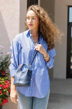 Citizens of Humanity Kayla Shirt, Mesa Stripe
