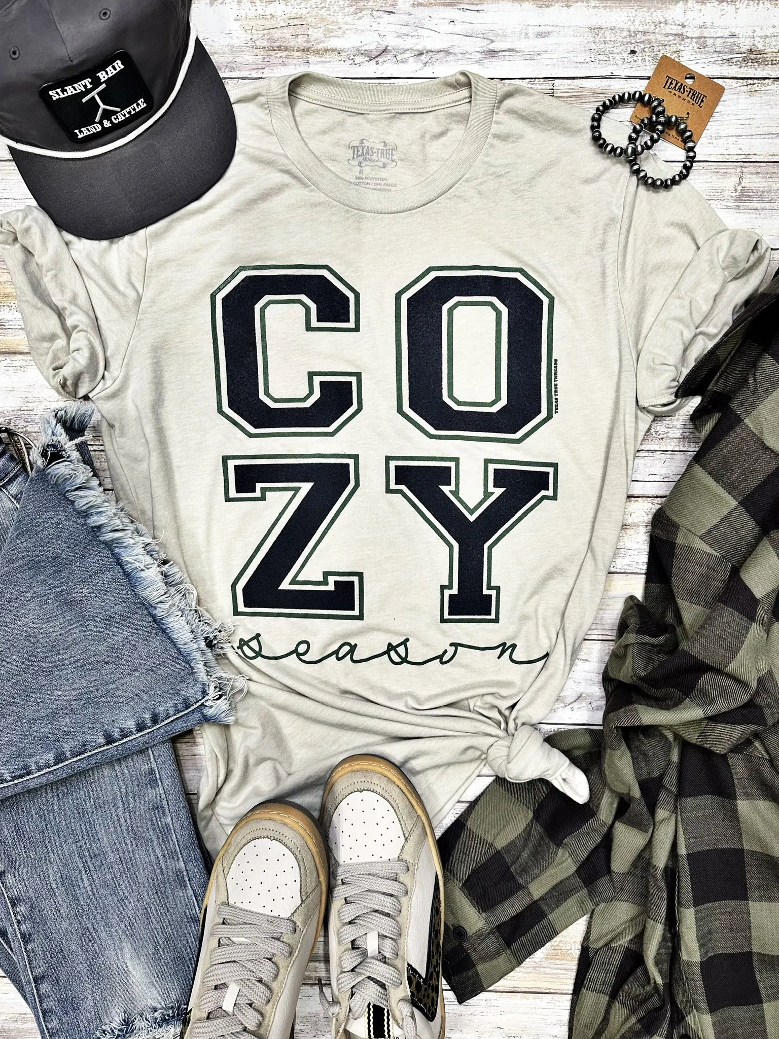 Cozy Season Graphic Tee by Texas True Threads