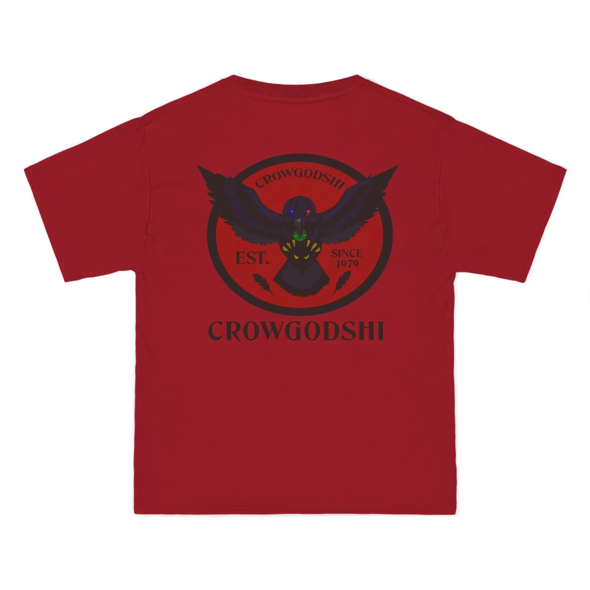 Crowgodshi First Generation Limited Edition Beefy-T®, BURGUNDY LOGO