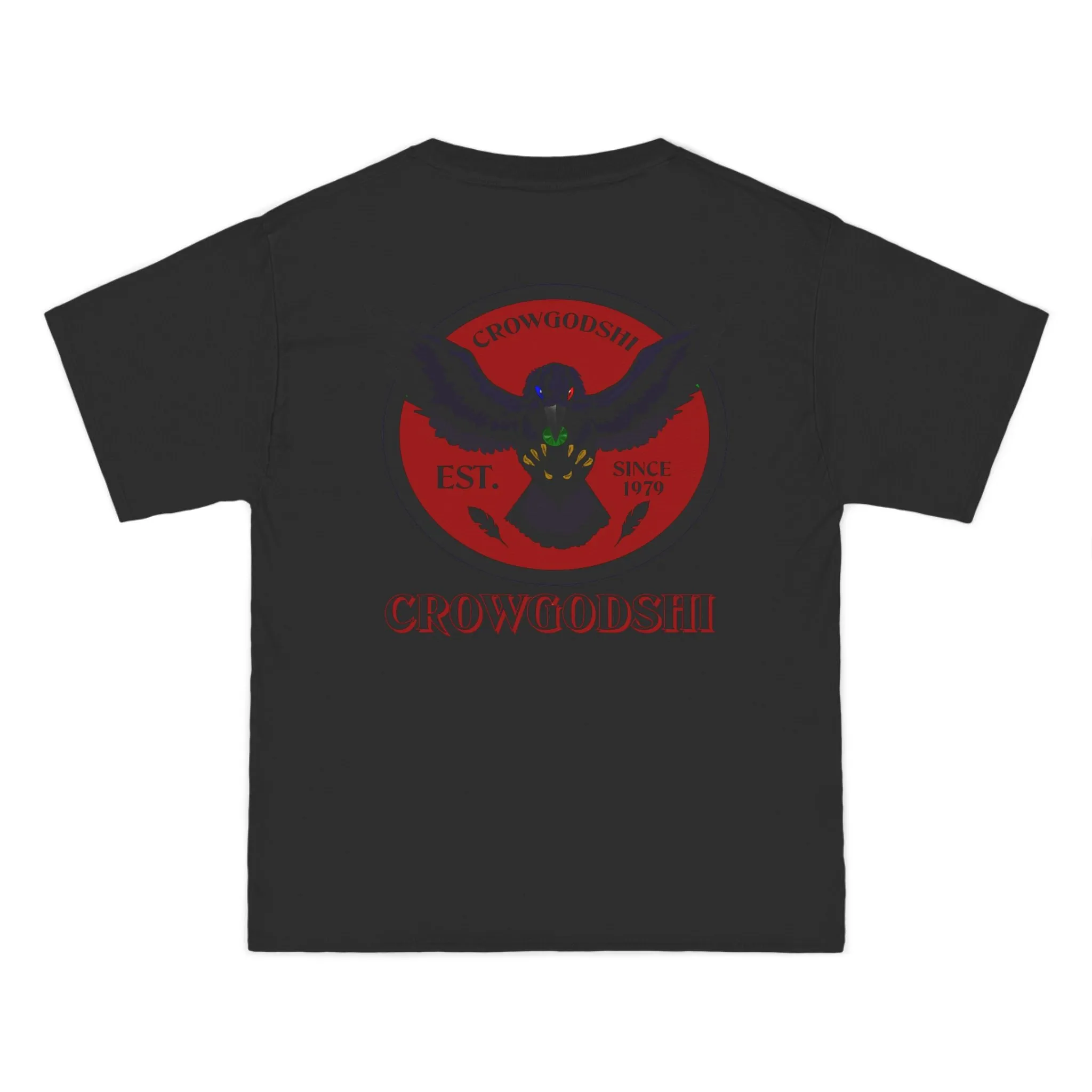Crowgodshi First Generation Limited Edition Beefy-T®, BURGUNDY LOGO