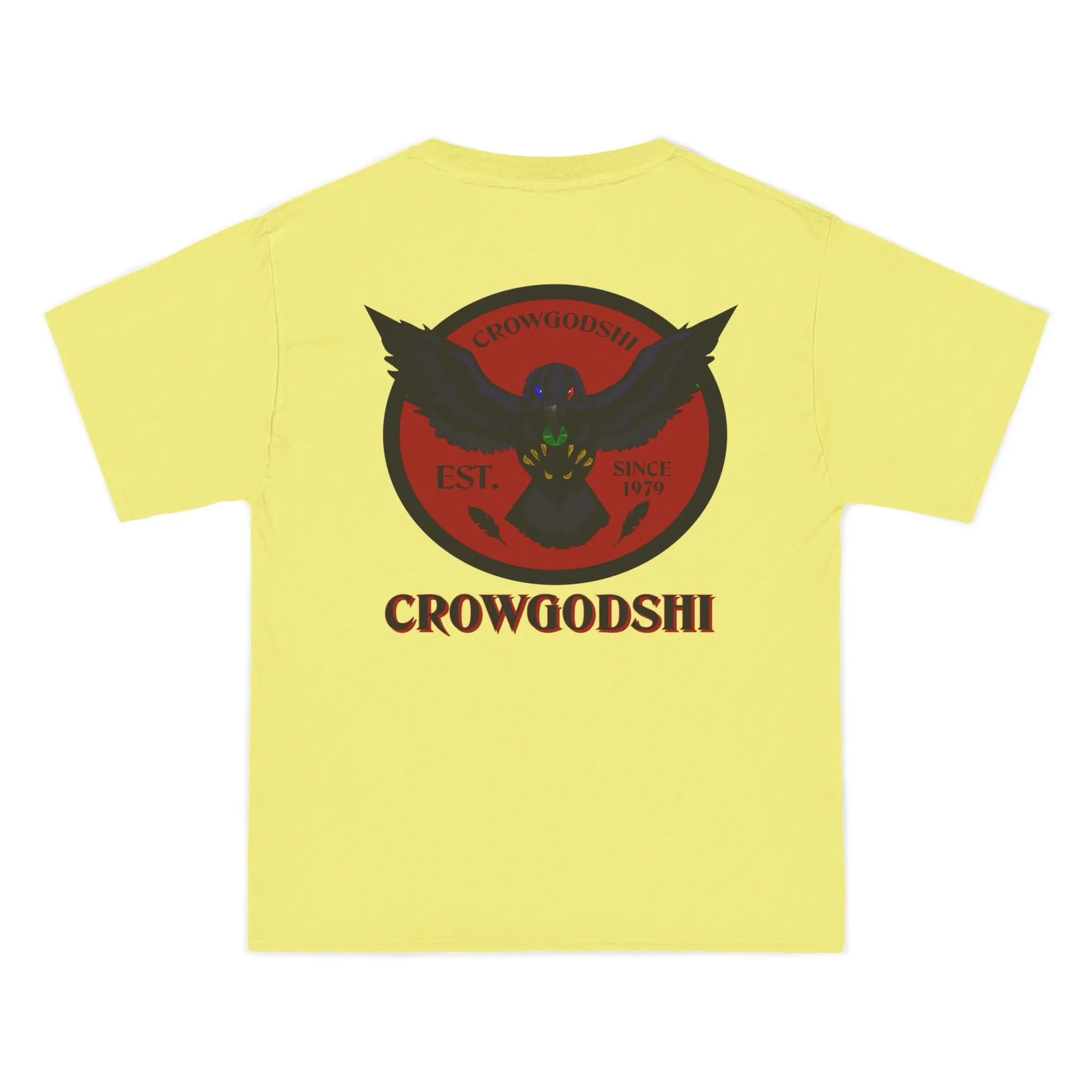 Crowgodshi First Generation Limited Edition Beefy-T®, BURGUNDY LOGO