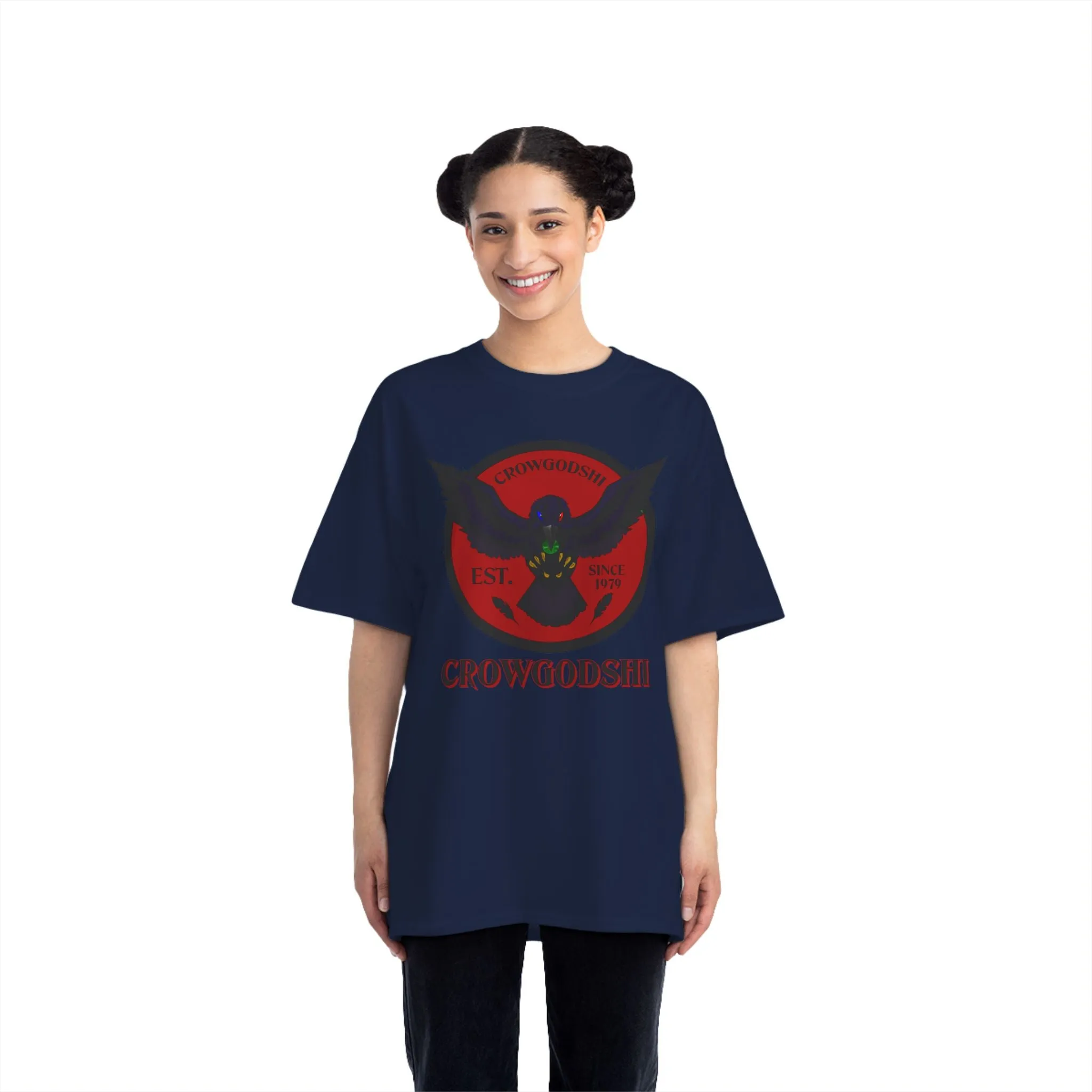 Crowgodshi First Generation Limited Edition Beefy-T®, BURGUNDY LOGO