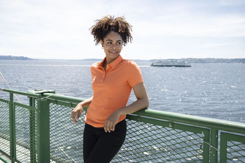 Cutter & Buck Oceanside Stretch Ladies Polo Shirt | Soft Cotton Stretch | 8 Colours | XS-2XL