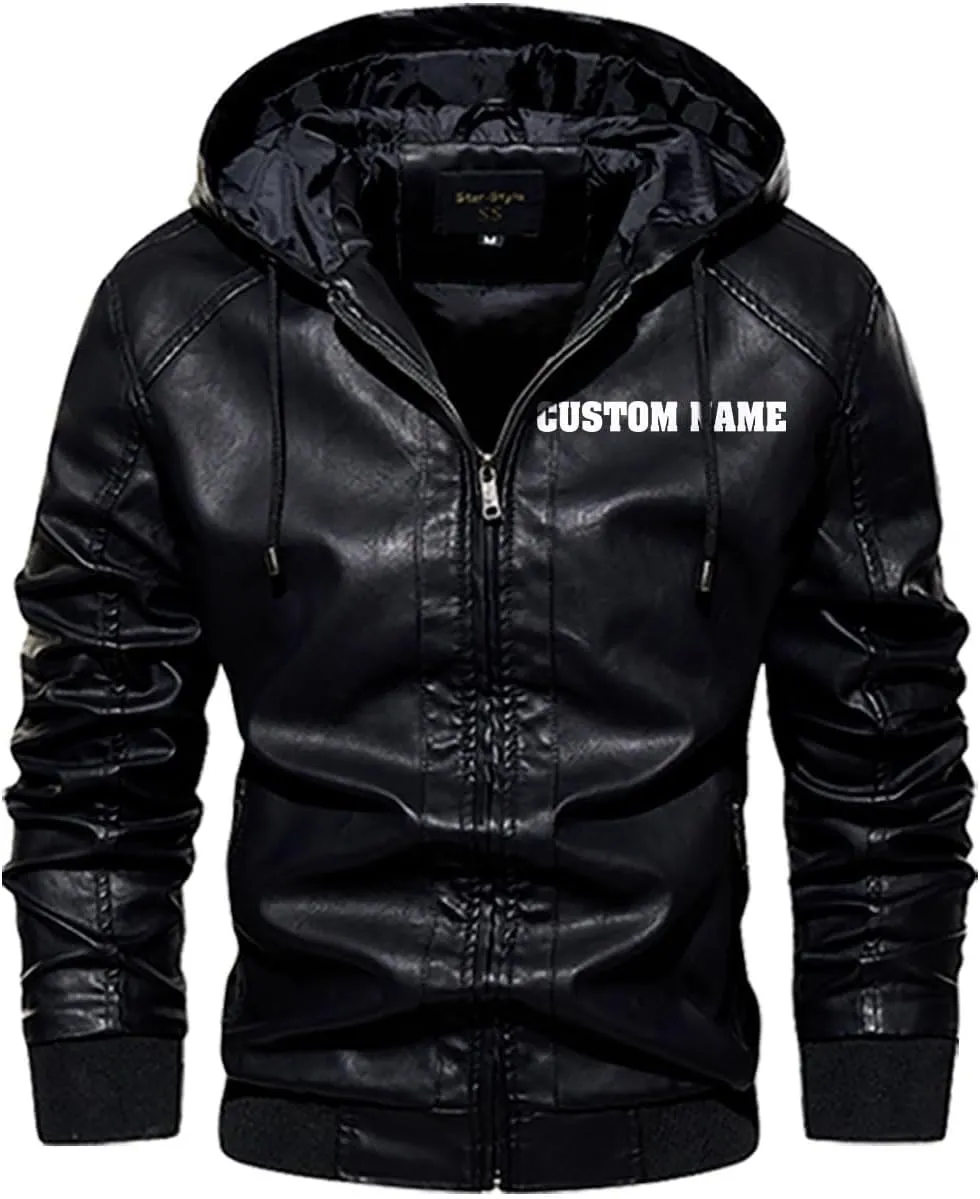 Dark Grim Death Skull Gothic Custom Men PU Leather Vest Jacket Coat