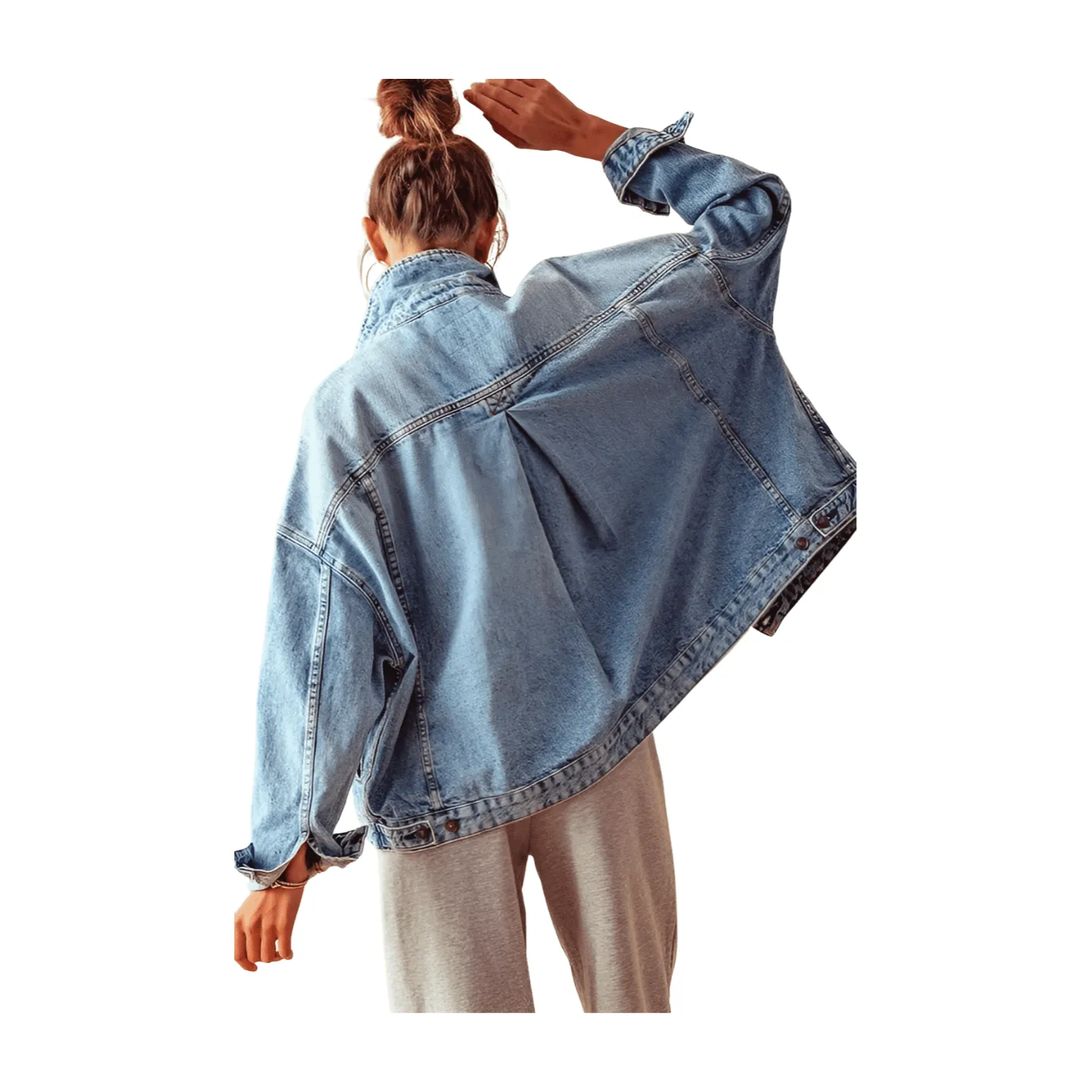 Denim Button Up Jacket