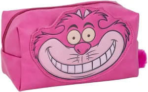 Disney Travel Toiletry Bag - Pink - Large Storage Capacity - Zipper Closure - Cheshire Cat Print - Original Product, Pink, Large Capacity Travel Toiletry Bag, Pink, Large Capacity Travel Toiletry Bag