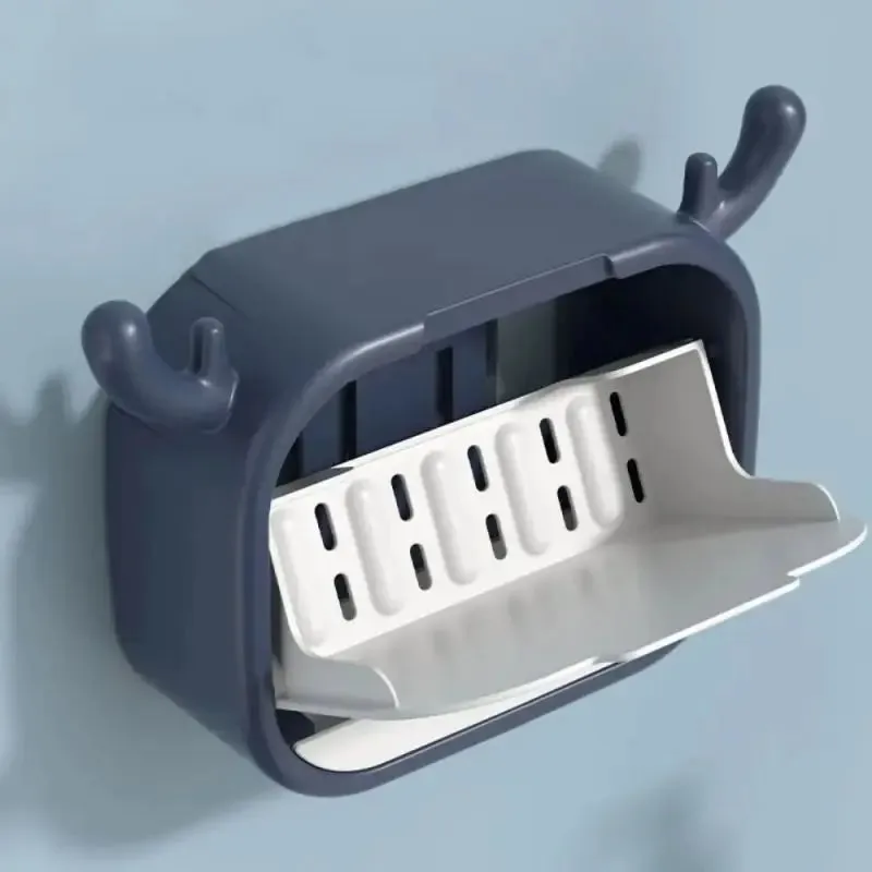 Double Cartoon Antlers Soap Box