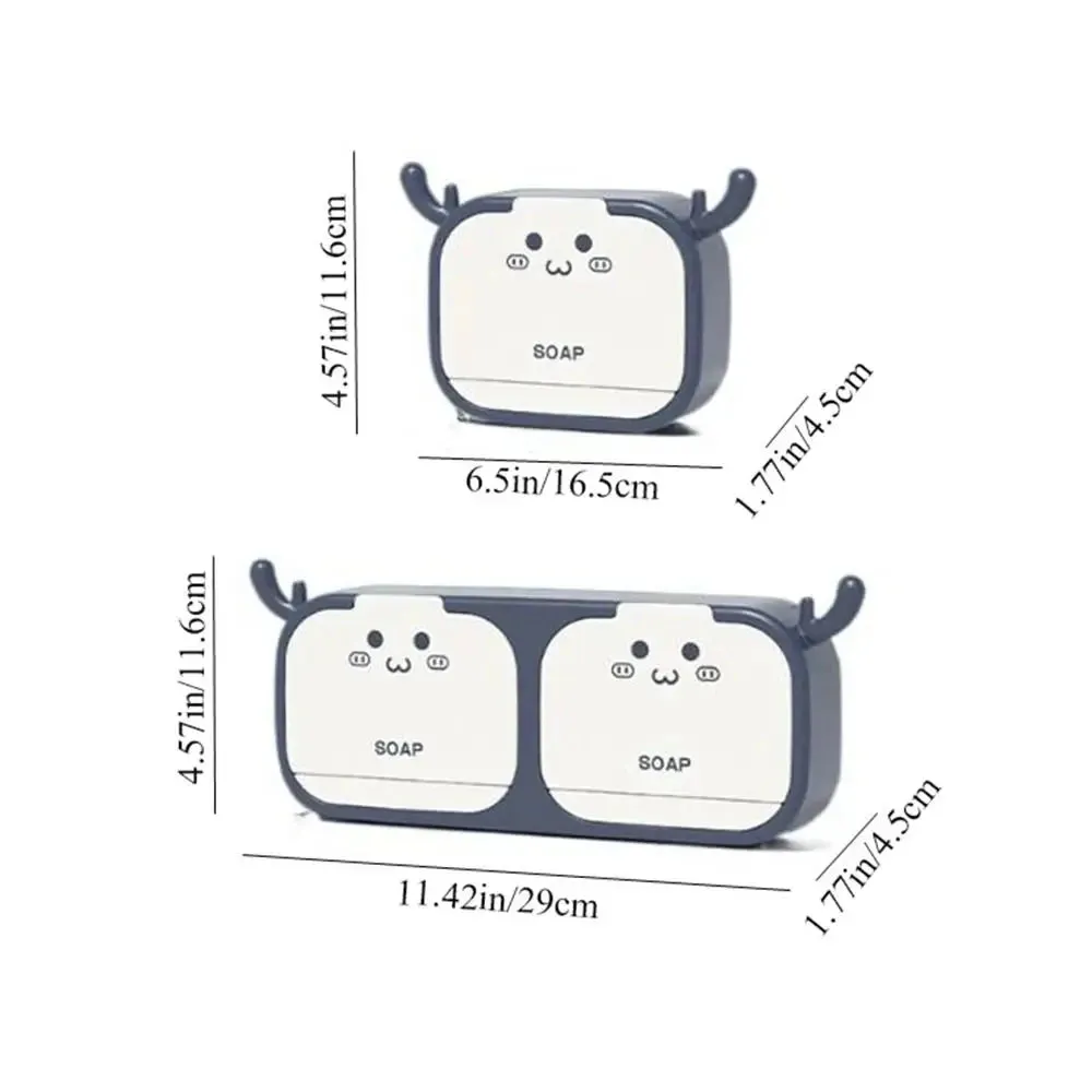 Double Cartoon Antlers Soap Box