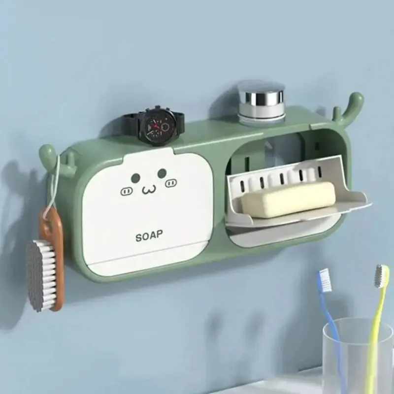 Double Cartoon Antlers Soap Box
