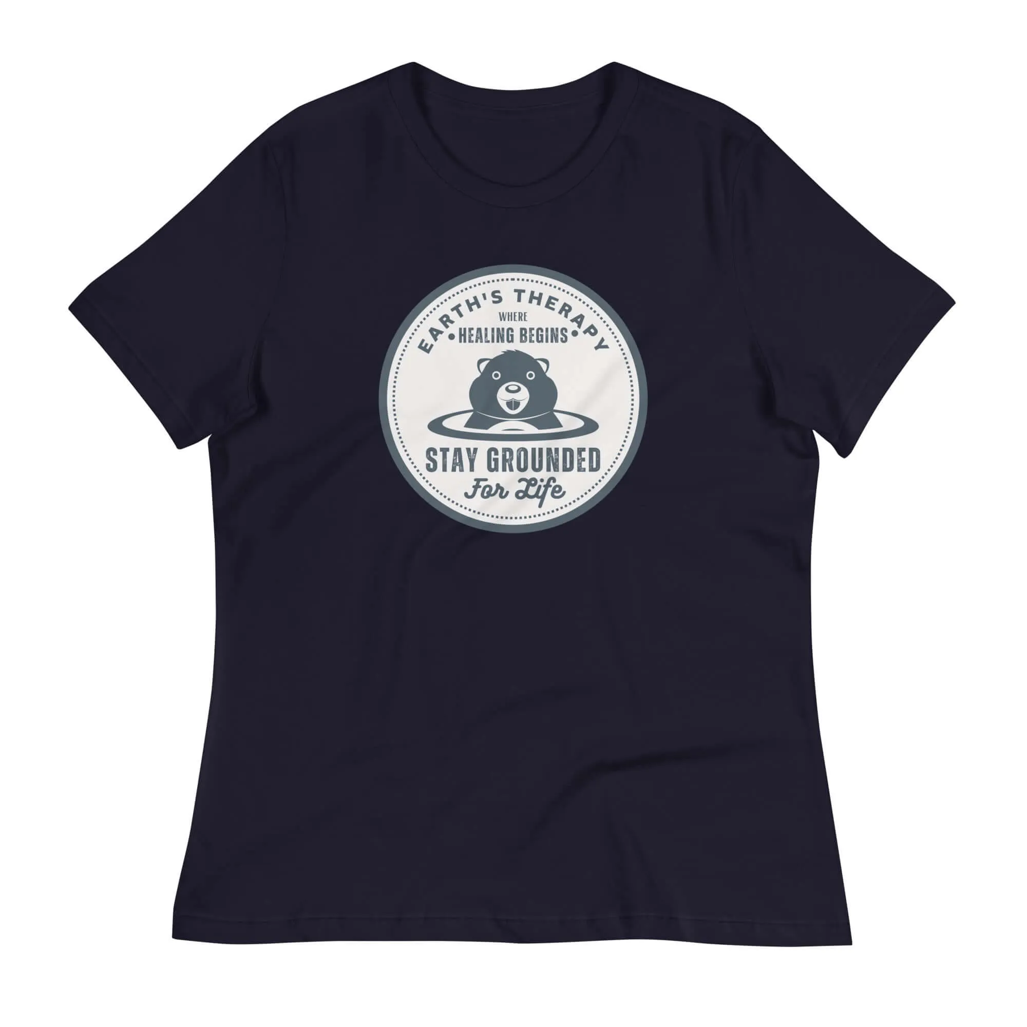 Earth's Therapy Grounding For Life Relaxed T-Shirt
