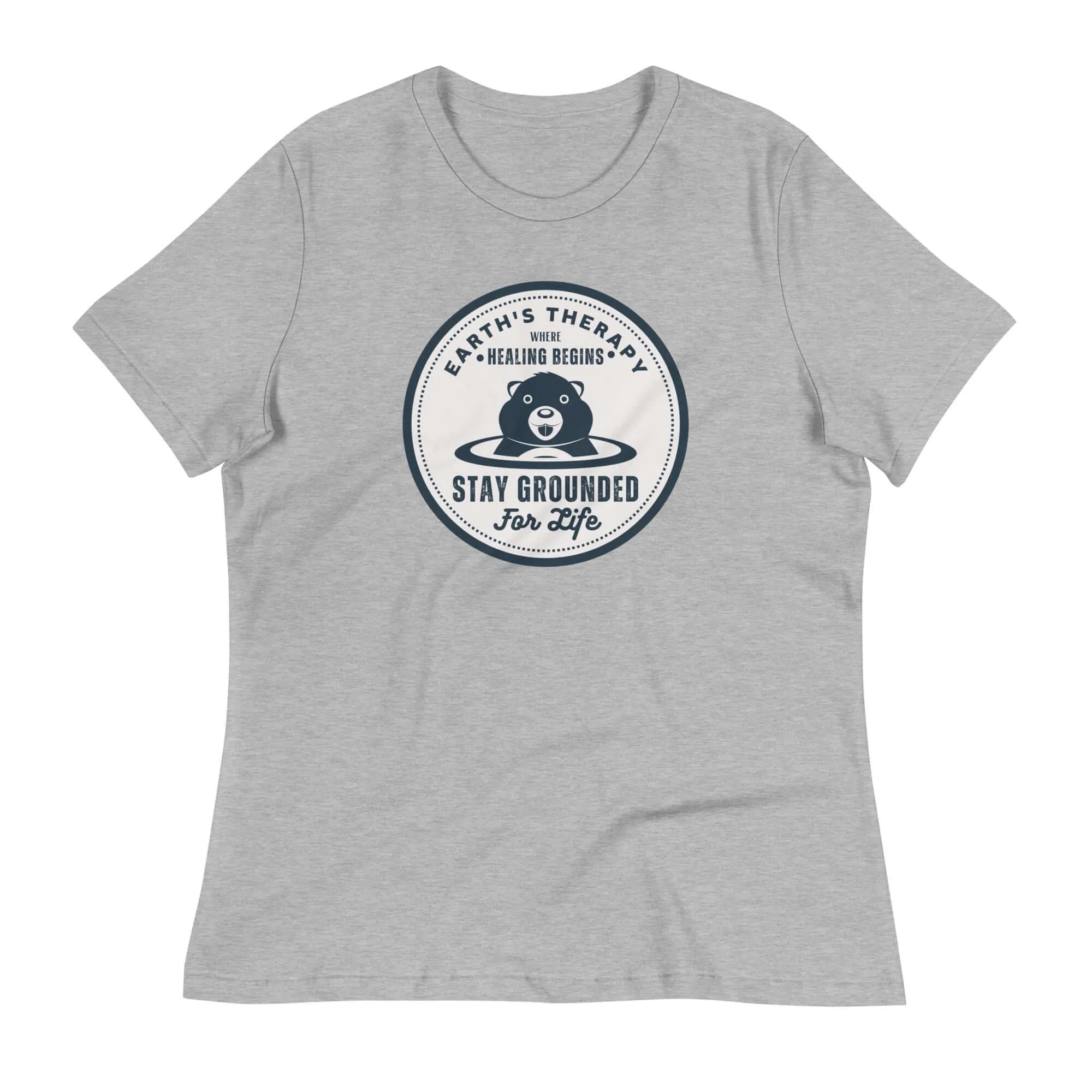 Earth's Therapy Grounding For Life Relaxed T-Shirt