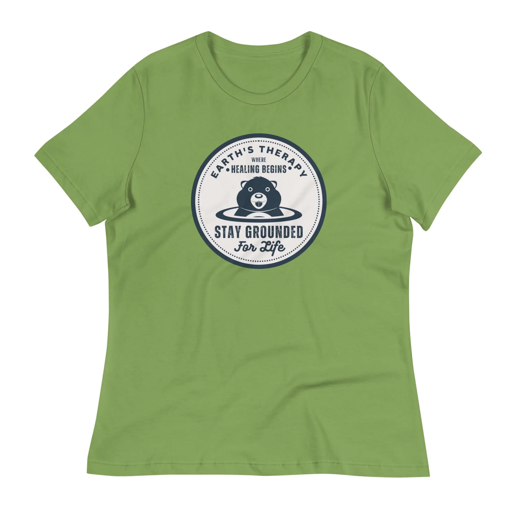 Earth's Therapy Grounding For Life Relaxed T-Shirt
