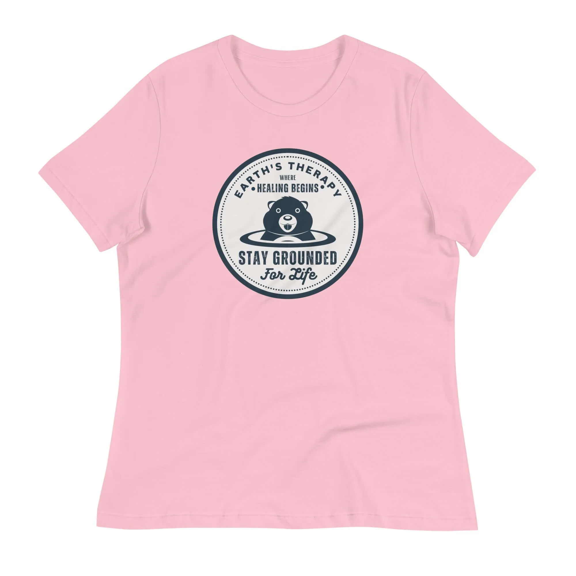 Earth's Therapy Grounding For Life Relaxed T-Shirt