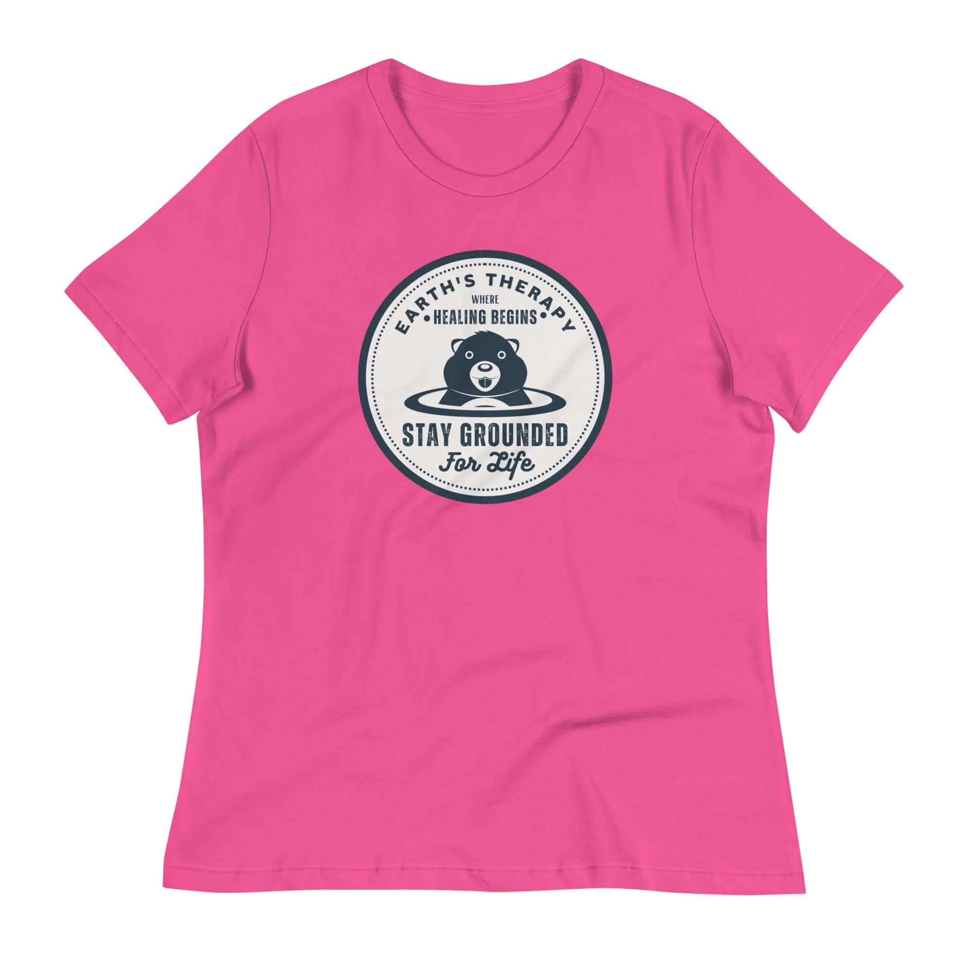 Earth's Therapy Grounding For Life Relaxed T-Shirt