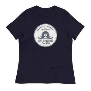 Earth's Therapy Grounding For Life Relaxed T-Shirt