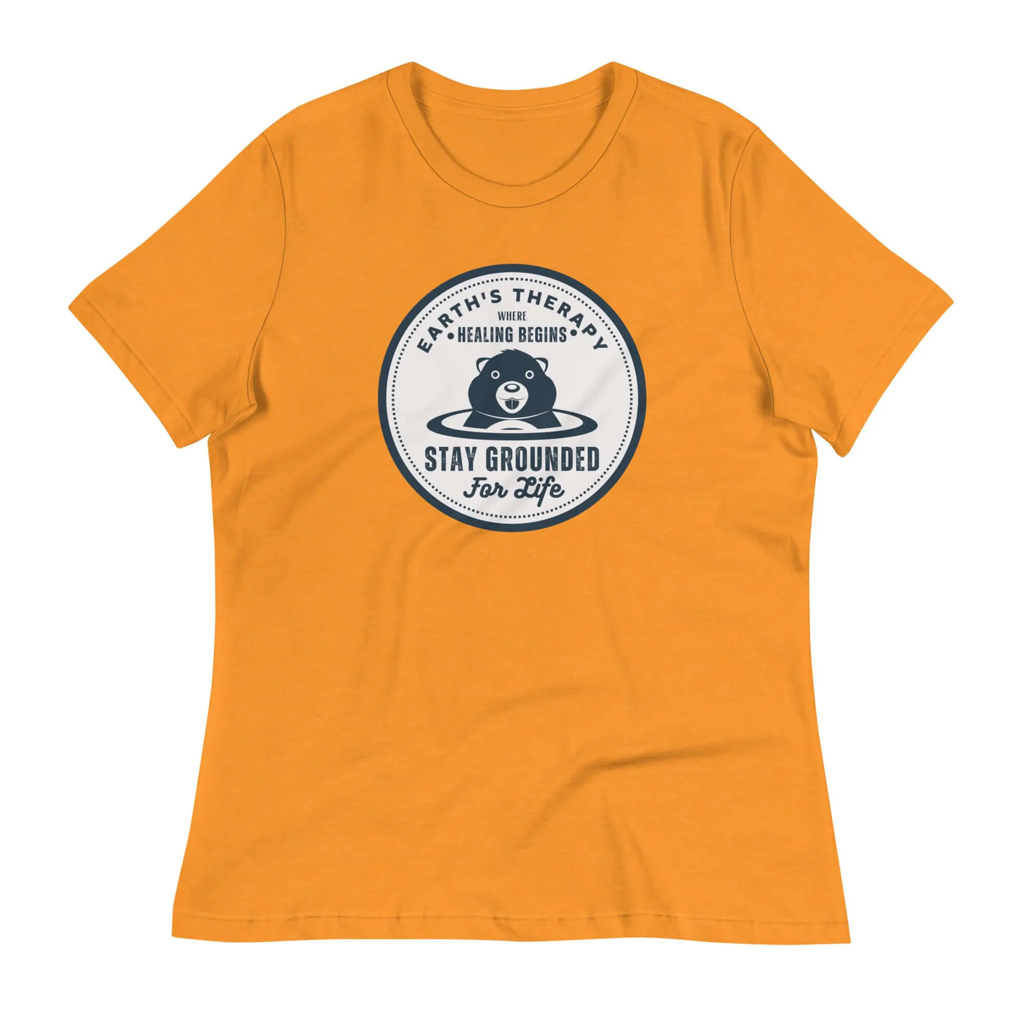 Earth's Therapy Grounding For Life Relaxed T-Shirt