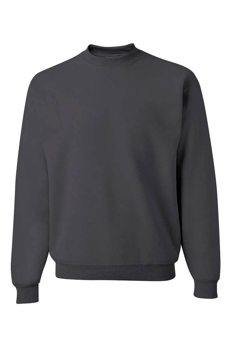 Faux Sequin Maroon MS Transfer Unisex NuBlend Crew Sweatshirt