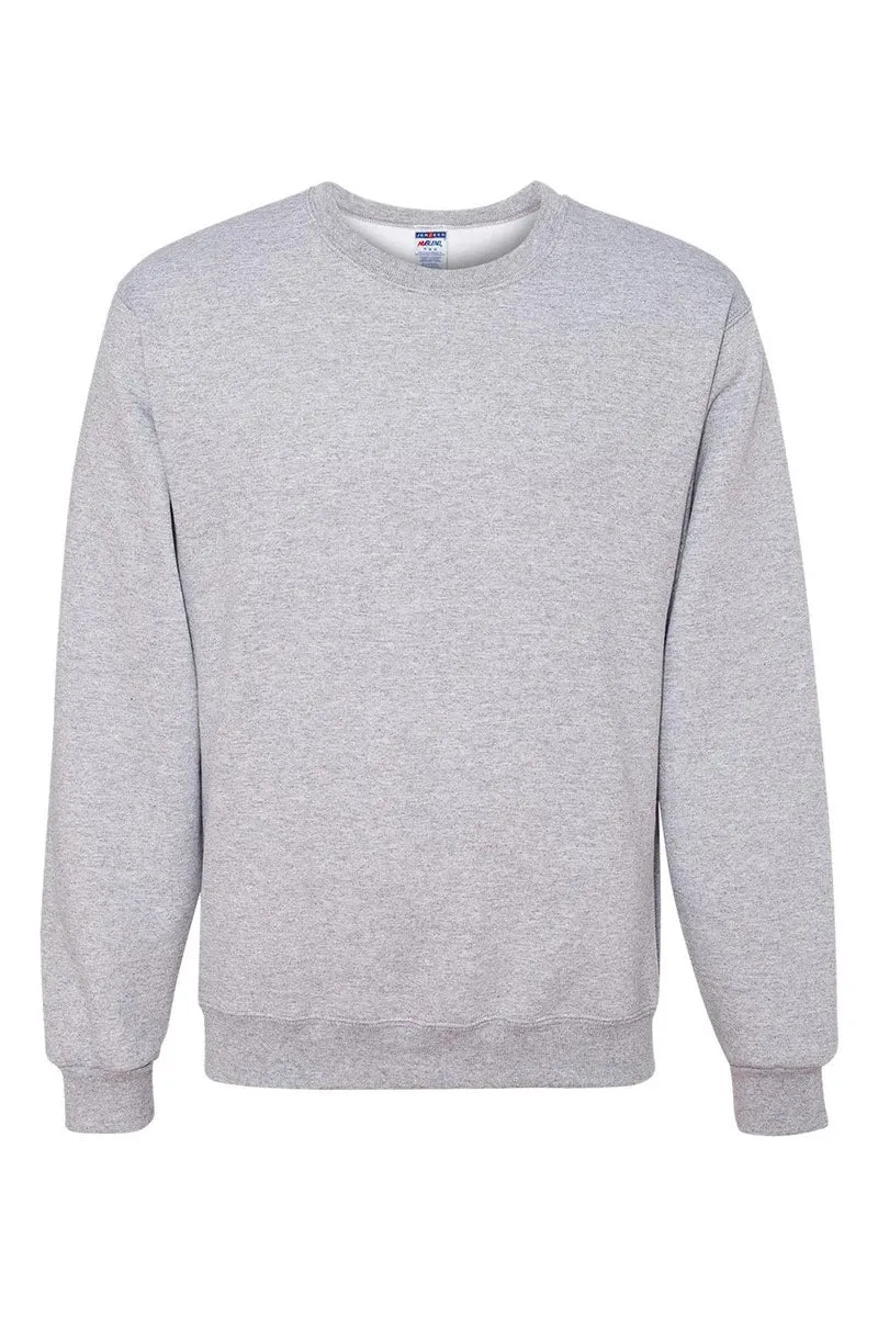 Faux Sequin Maroon MS Transfer Unisex NuBlend Crew Sweatshirt
