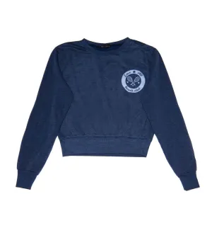 Firehouse Girls Preppy Tennis Club Sweatshirt Navy