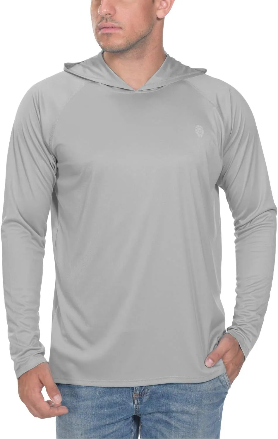 Fishing Shirts for Men Long Sleeve - Sun Protection SPF 50  UV Tshirt Hoodies