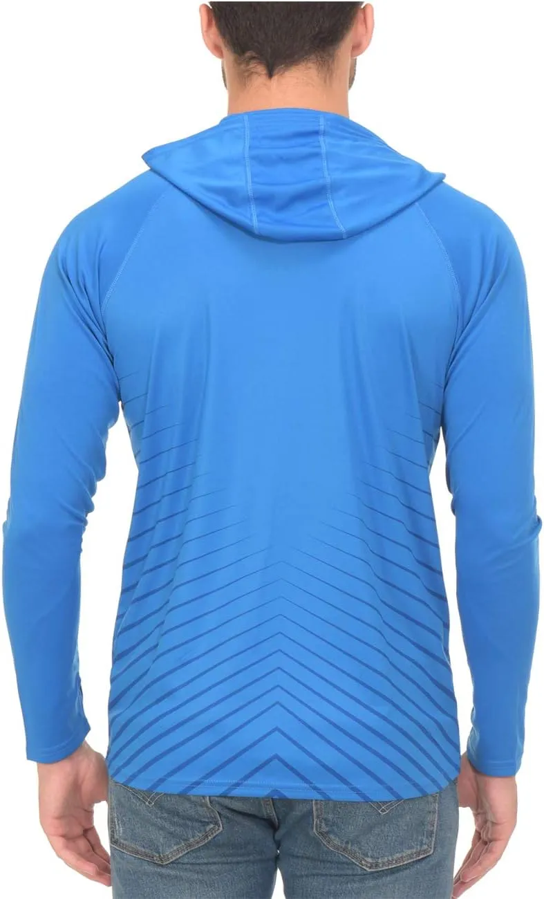 Fishing Shirts for Men Long Sleeve - Sun Protection SPF 50  UV Tshirt Hoodies