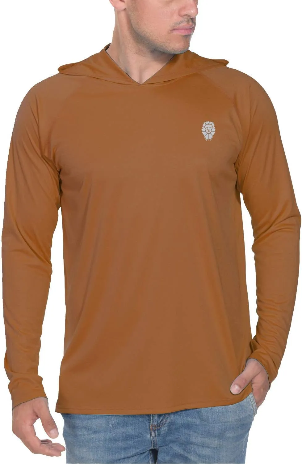 Fishing Shirts for Men Long Sleeve - Sun Protection SPF 50  UV Tshirt Hoodies