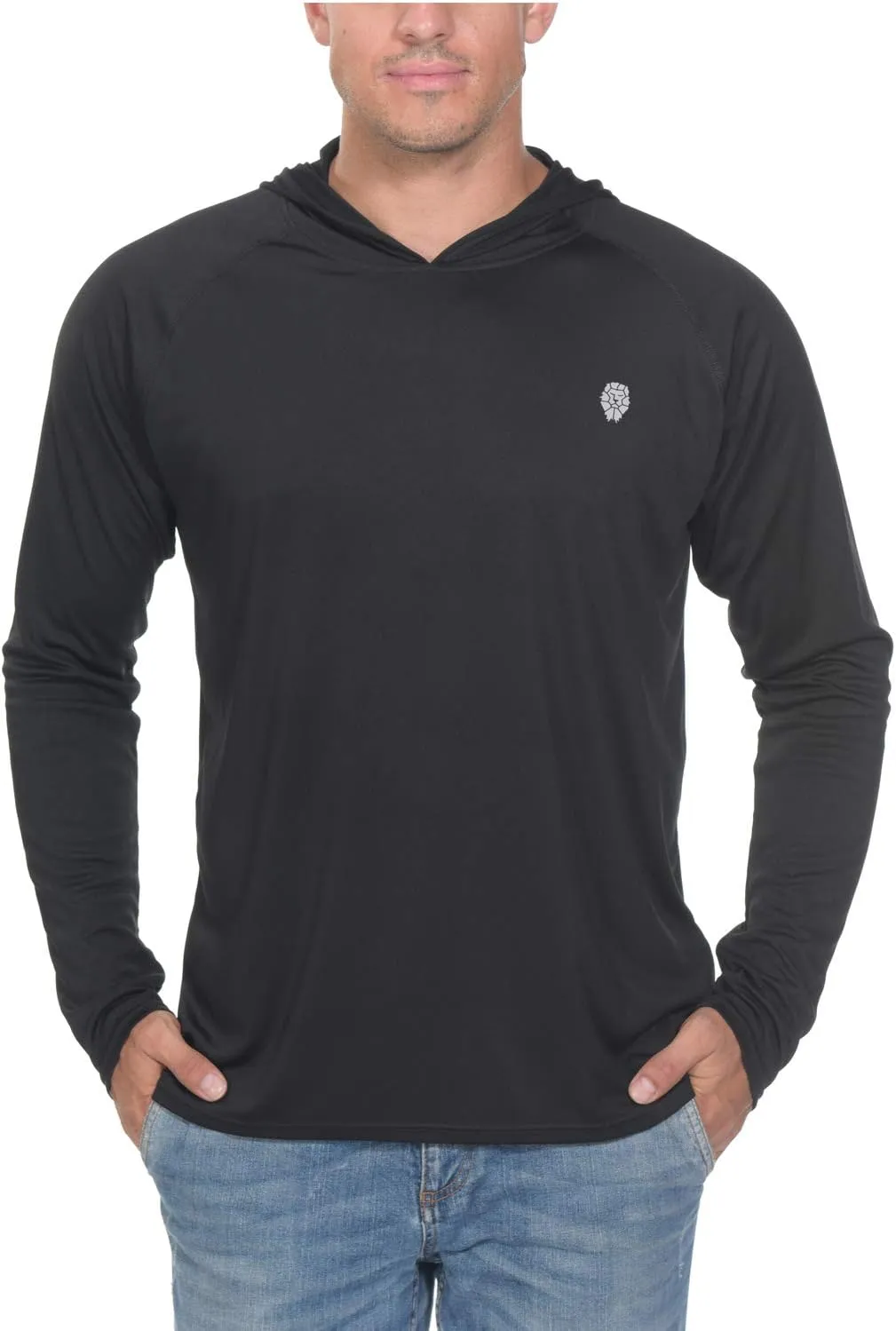 Fishing Shirts for Men Long Sleeve - Sun Protection SPF 50  UV Tshirt Hoodies