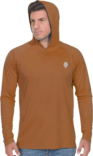 Fishing Shirts for Men Long Sleeve - Sun Protection SPF 50  UV Tshirt Hoodies